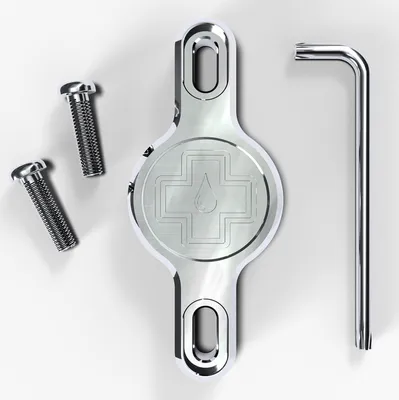Image de Muc Off Secure Tag Holder V2, argent, unis