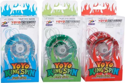 Produktbild von Kingspin Metall Jojo, mit einem Durchmesser von 5,5 cm, für Kinder 3-8 Jahre