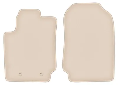 Produktbild von Velours-Fußmatten Vorne für Ford Ranger 2012-2019 (Pickup) – 2-tlg, Beige, passgenau – Wielganizator FORTUNA