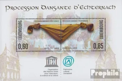 Produktbild von Briefmarken Luxemburg 2011 Mi Block27 (kompl.Ausg.) postfrisch UNESCO-Welterbe