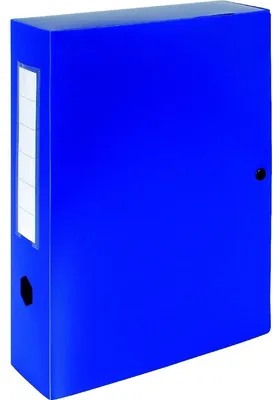 Obrázok produktu pre EXACOMPTA archivačný box s uzáverom, PP, 80 mm, modrý