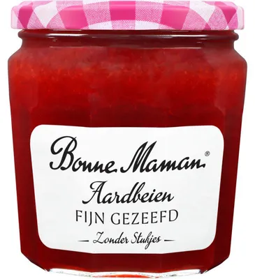 Produktbild von Bonne Maman Erdbeermarmelade fein passiert 345 g – Fruchtiger Brotaufstrich