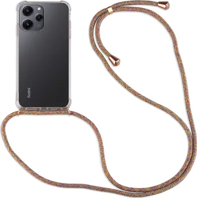 Produktbild von Handykette für Xiaomi Redmi 12 Handyhülle mit Band Case Hülle mit Kordel Hand Rainbow