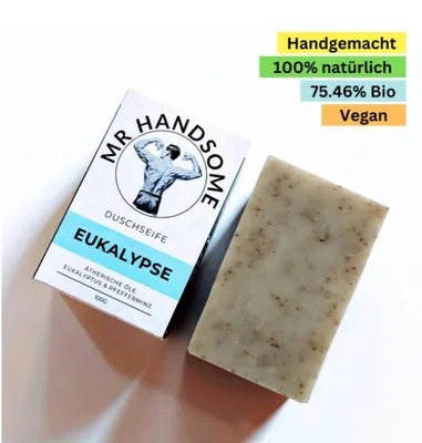 Immagine prodotto di Sapone Mr Handsome Eucalipto 100 g