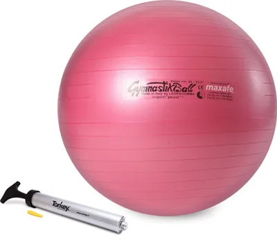 Produktbild von Original Pezzi® Gymnastikball MAXAFE m. Pezzi Pumpe - rubinrot