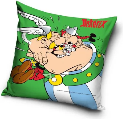 Produktbild von Asterix & Obelix Kissenbezug Kissenhülle Asterix und Obelix 40x40 cm