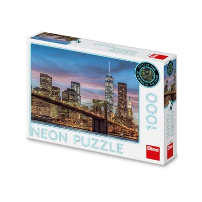 Produktbild von Puzzle neon 1000 dílků New York