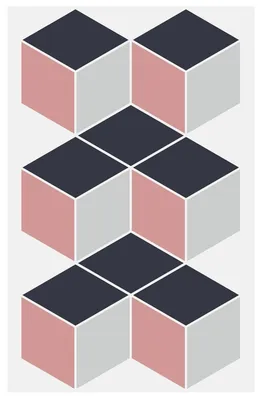 Produktbild von Geometrieaufkleber 32 x 50 cm  - Atmosphera créateur d'intérieur