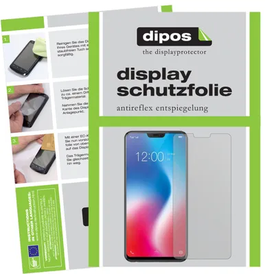 Produktbild von 6x Schutzfolie für Vivo V9 Youth matt Displayschutzfolie Folie Display Schutz