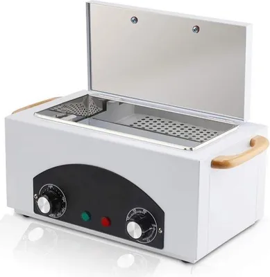 Produktbild von Hochtemperatur Sterilisator Schrank - Trockenwärme Desinfektionsgerät - 220 °C - LCD Display - Timer 100 min - 220 V EU Stecker