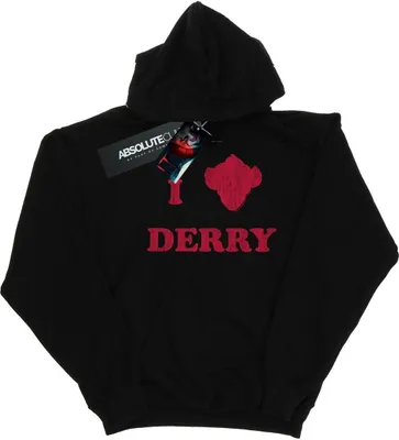 Produktbild von It Chapter 2 - "Derry" Kapuzenpullover für Herren BI19572 (M) (Schwarz)