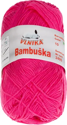 Obrázek produktu pro Příze BAMBUŠKA - 50g / 205 m - Růžová