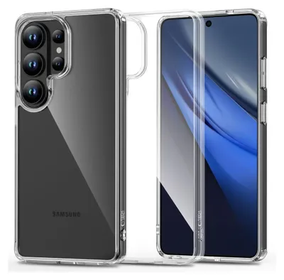 Image de Tech-Protect FlexAir Hybrid pour Samsung Galaxy S26 Ultra : coque de téléphone transparente et ultra-fine