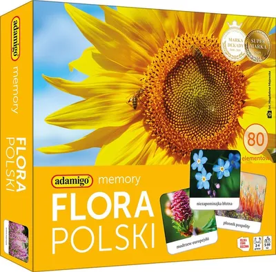 Immagine prodotto di Gioco di memoria ADAMIGO Flora Polski 07851