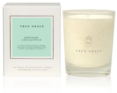 Image de Bougie classique aux senteurs de romarin et d'eucalyptus