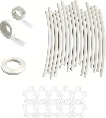 Produktbild von Set Ballonhalter, wiederverwendbares Ballonbogen-Kit, langlebiger Kunststoff-Ballonbogenrahmen für Hochzeiten, Geburtstage, Party-Dekor