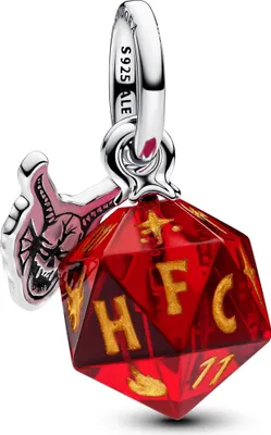 Immagine prodotto di Pandora Ciondolo in argento sterling in vetro e smalto rosso 793564C01