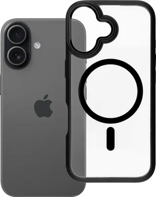 Produktbild von ROAR case MAG BUMPER kompatibel mit MagSafe passend für IPHONE 17 black