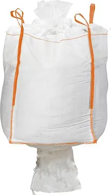 Zdjęcie produktu dla 10x worek typu big bag z wybiegiem i fartuchem napełniającym 90x90x110 cm | 1,5 t | 1 m³