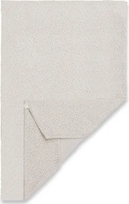 Produktbild von hauck Baby Spannbettlaken 60x120 cm fr Reisebettmatratzen, Baby Matratzenbezug Baumwolle Musselin, 60 C Maschinenwsche, Babybettlaken mit Gummizug (Beige Dots)