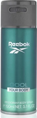 Zdjęcie produktu dla Reebok Bodyspray Cool Your Body 150ml Dezodorant do ciała Zapach dla mężczyzn Mężczyźni
