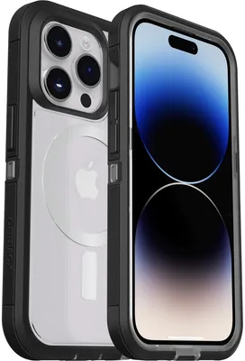Produktbild von OtterBox Defender XT iPhone 14 Pro Black Crystal - cl/bl EOL