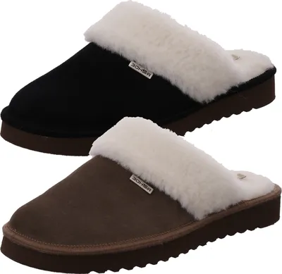 Produktbild von Rohde Damen Pantoffeln Hausschuhe Leder Maiori 6770, Größe:42 EU, Farbe:Braun