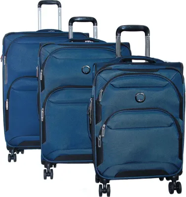 Produktbild von DELSEY PARIS Sky Max 2.0 Expandable 4 Double Rolls Trolley L / M / S L Blue blau 80cm