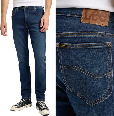 Produktbild von LEE Herren, Jeanshosen, Regular fit RIDER, W31 L34, Blau, Jeans, baggyjeans, buggy