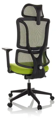 Obrázok produktu pre Kancelárske kreslo MyBuero Home Office Kancelárska stolička ERGOMY s podrúčkami (výškovo nastaviteľná) látková / sieťovaná otočná stolička