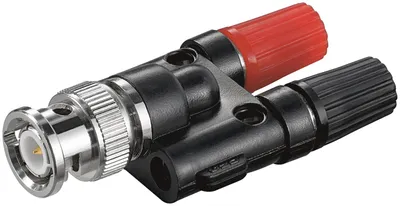 Immagine prodotto di Adattatore audio spina BNC>presa a banana 2x4 mm