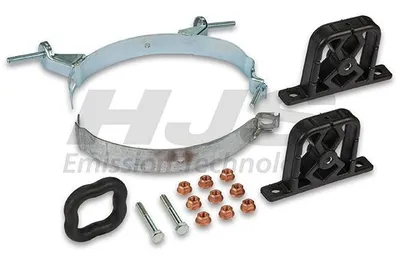 Produktbild von HJS Montagesatz Schalldämpfer 82 12 2266 für BMW 3 Limousine (E36)