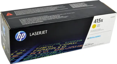 Produktbild von HP 415X Gelb Original LaserJet Tonerkartusche mit hoher Reichweite, 6000 Seiten, Gelb, 1 Stück(e)