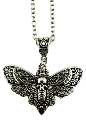 Produktbild von Easure Halskette - Skull Moth Small Chain