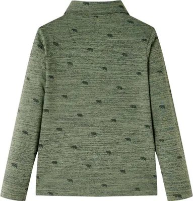 Produktbild von vidaXL Kinderhemd Khaki Melange 116