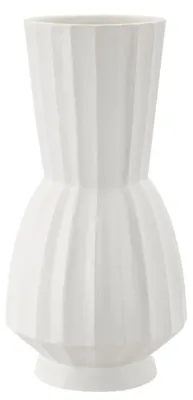 Produktbild von Mauro Ferretti Vase Glint Ø 25x50 cm, weiß