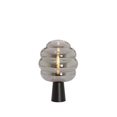 Produktbild von Light & Living - Tischleuchte Misty - Grau - 30x30x46cm Tischlampe - Nachttischlampe, Wohnzimmer, Schlafzimmer