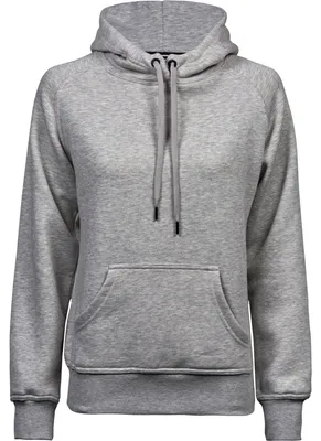 Image de Tee Jays - Sweat-shirt à capuche pour femmes FK1395 (M) (gris chiné)