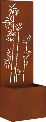 Obrázek produktu pro Soukromí na zahradě Rezavá 50 x 150 cm Povětrnostně odolná ocel
