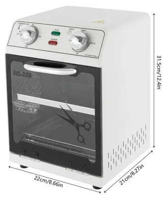 Obrázek produktu pro Sterilizátor, objem 8 l, regulace teploty, 220 V, BÍLÝ