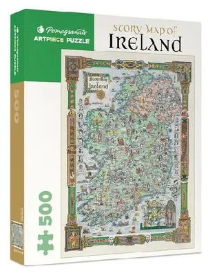 Produktbild von Story Map of Ireland: 500 Piece Jigsaw Puzzle