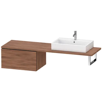 Image de Duravit L-Cube Meuble bas pour console, 1 tiroir, 720x400x547mm, LC585407979