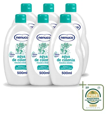 Zdjęcie produktu dla 6 x Nenuco Agua de Colonia (woda kolońska) - 500 ml - Zestaw ekonomiczny - 6 sztuk
