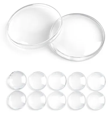 Productafbeelding van 12 transparante deurstopjes, zelfklevend, 40 x 8 mm, siliconen deurkussentjes, discrete deurstopper als wandbescherming, geluidsabsorberende deurbeveiliging, deurkussentjes voor meubels en muren