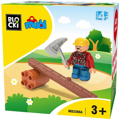 Obrázek produktu pro Klocki Mubi - Figurka Drwal