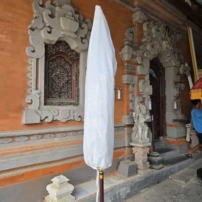 Produktbild von Original Balinesischer Sonnenschirm Bali Schirm Rosa 185 cm Model Sakura