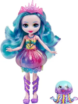 Image de Royal Enchantimals Jelanie Jellyfish & Stingley Puppe