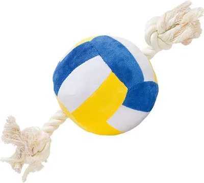 Image de Beeztees peluche volley-ball S : D=14cm, longueur= 27cm
