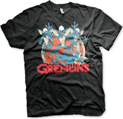 Produktbild von Gremlins Group T-Shirt - Large - Black