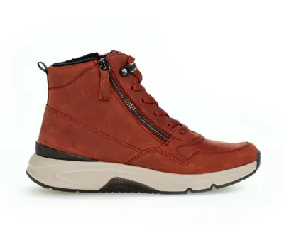 Imagen del producto de Botines para mujer Gabor ROLLINGSOFT, cómodos, de color rojo, para uso diario, nuevos